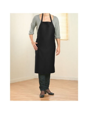 Tablier de Cuisine Personnalisable en Coton - KITAB Matières : coton Couleurs : noir goodies personnalisé en stock