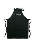Tablier de Cuisine Personnalisable en Coton - KITAB Matières : coton Couleurs : noir cadeau affaires élégant