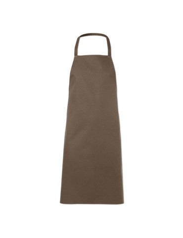 Tablier de Cuisine Personnalisable en Coton - KITAB Matières : coton Couleurs : taupe cadeau client original