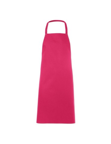 Tablier de Cuisine Personnalisable en Coton - KITAB Matières : coton Couleurs : fuchsia personnalisation sur mesure