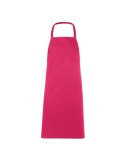 Tablier de Cuisine Personnalisable en Coton - KITAB Matières : coton Couleurs : fuchsia personnalisation sur mesure