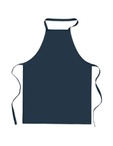 Tablier de Cuisine Personnalisable en Coton - KITAB Matières : coton Couleurs : bleu marine cadeau entreprise pas cher