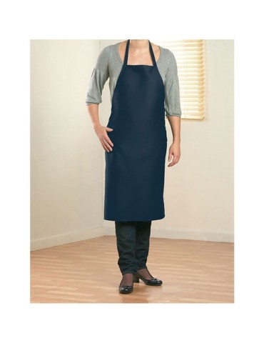 Tablier de Cuisine Personnalisable en Coton - KITAB Matières : coton Couleurs : bleu marine objet promo petit budget