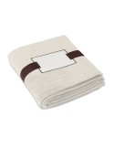 Couverture polaire personnalisée 240 gr/m² CAP CODE Matières : PET Couleurs : beige