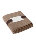 Couverture polaire personnalisée 240 gr/m² CAP CODE Matières : PET Couleurs : kaki personnalisable avec votre logo