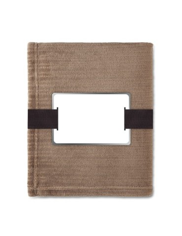 Couverture polaire personnalisée 240 gr/m² CAP CODE Matières : PET Couleurs : kaki impression haute définition