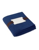Couverture polaire personnalisée 240 gr/m² CAP CODE Matières : PET Couleurs : bleu cadeau entreprise pas cher