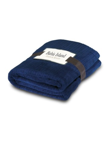 Couverture polaire personnalisée 240 gr/m² CAP CODE Matières : PET Couleurs : bleu cadeau collaborateur premium