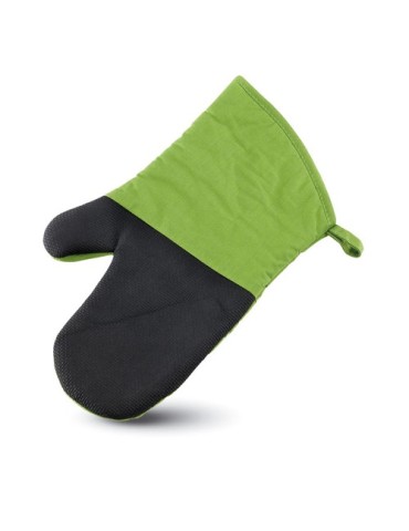 Gant de cuisine élégant et pratique NEOKIT Matières : coton Couleurs : vert cadeau client original