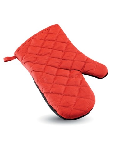 Gant de cuisine élégant et pratique NEOKIT Matières : coton Couleurs : rouge cadeau entreprise pas cher
