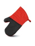 Gant de cuisine élégant et pratique NEOKIT Matières : coton Couleurs : rouge accessoire événementiel unique