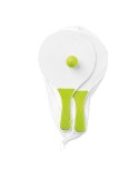 Set de Tennis de Plage Personnalisé MINI MATCH - Idéal comme Cadeau pas cher Matières : MDF Couleurs : vert citron goodies publi