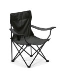 Chaise de plage personnalisée confortable et durable - EASYGO Matières : métal Couleurs : noir