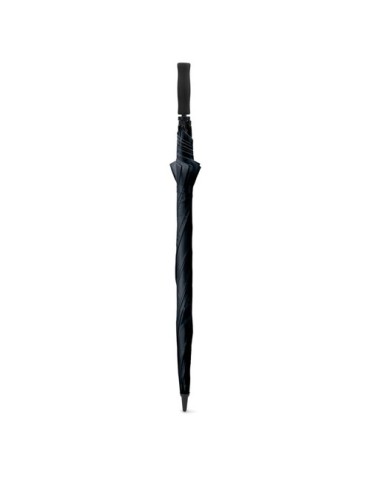 Grand parapluie anti-tempête personnalisé - Cadeau d'entreprise GRUSO Matières : verre Couleurs : noir livraison express 24h 48h