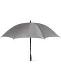 Grand parapluie anti-tempête personnalisé - Cadeau d'entreprise GRUSO Matières : verre Couleurs : gris goodies publicitaire évén