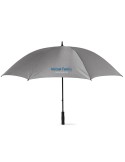 Grand parapluie anti-tempête personnalisé - Cadeau d'entreprise GRUSO Matières : verre Couleurs : gris accessoire événementiel u
