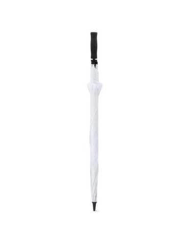 Grand parapluie anti-tempête personnalisé - Cadeau d'entreprise GRUSO Matières : verre Couleurs : blanc personnalisation rapide 