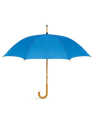 Parapluie Personnalisé en Bois avec Poignée - Accessoire CALA Matières : bois Couleurs : bleu royal marquage laser ultra précis