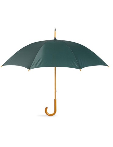 Parapluie Personnalisé en Bois avec Poignée - Accessoire CALA Matières : bois Couleurs : vert goodies publicitaire événementiel