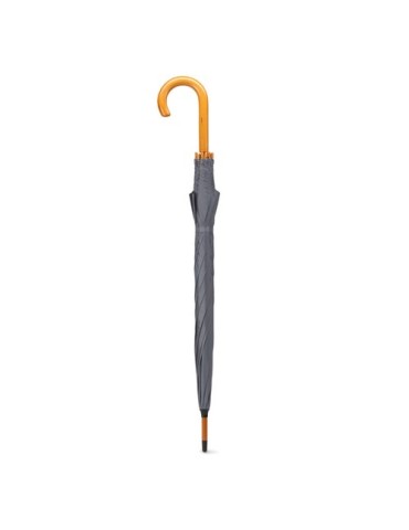Parapluie Personnalisé en Bois avec Poignée - Accessoire CALA Matières : bois Couleurs : gris impression logo haute qualité