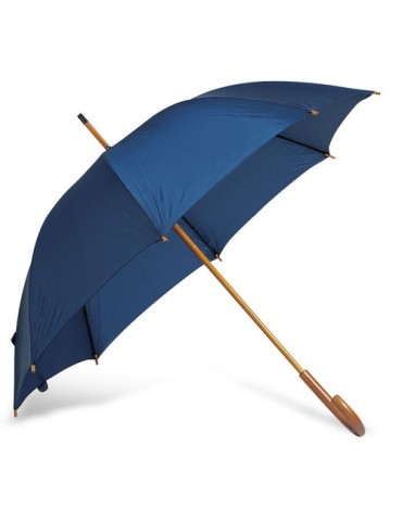 Parapluie Personnalisé en Bois avec Poignée - Accessoire CALA Matières : bois Couleurs : bleu personnalisation sur mesure
