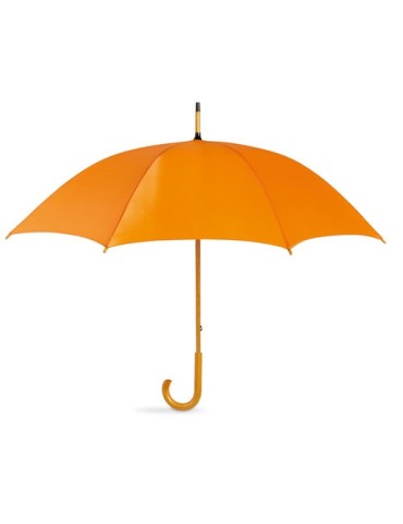 Parapluie Personnalisé en Bois avec Poignée - Accessoire CALA Matières : bois Couleurs : orange cadeau collaborateur premium