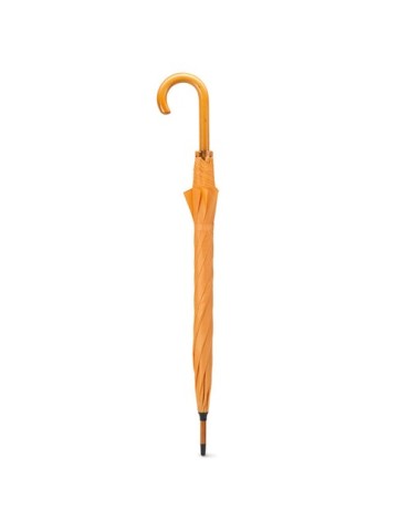 Parapluie Personnalisé en Bois avec Poignée - Accessoire CALA Matières : bois Couleurs : orange cadeau affaires élégant