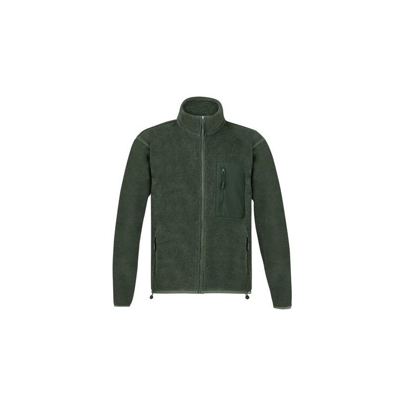 Veste de Sport Éco-responsable Personnalisée pas cher - Killian Matières : polaire Taille textile : XXL Couleurs : noir objet pr