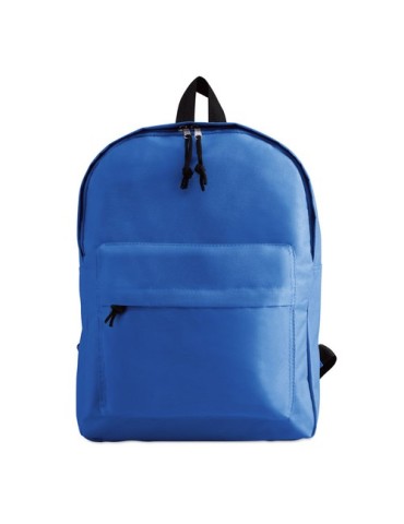 Sac à dos personnalisé en polyester idéal pour vos loisirs - BAPAL Matières : PET Couleurs : bleu royal personnalisation rapide 