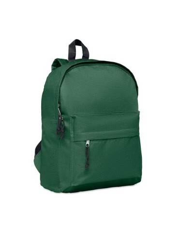 Sac à dos personnalisé en polyester idéal pour vos loisirs - BAPAL Matières : PET Couleurs : vert foncé accessoire événementiel 