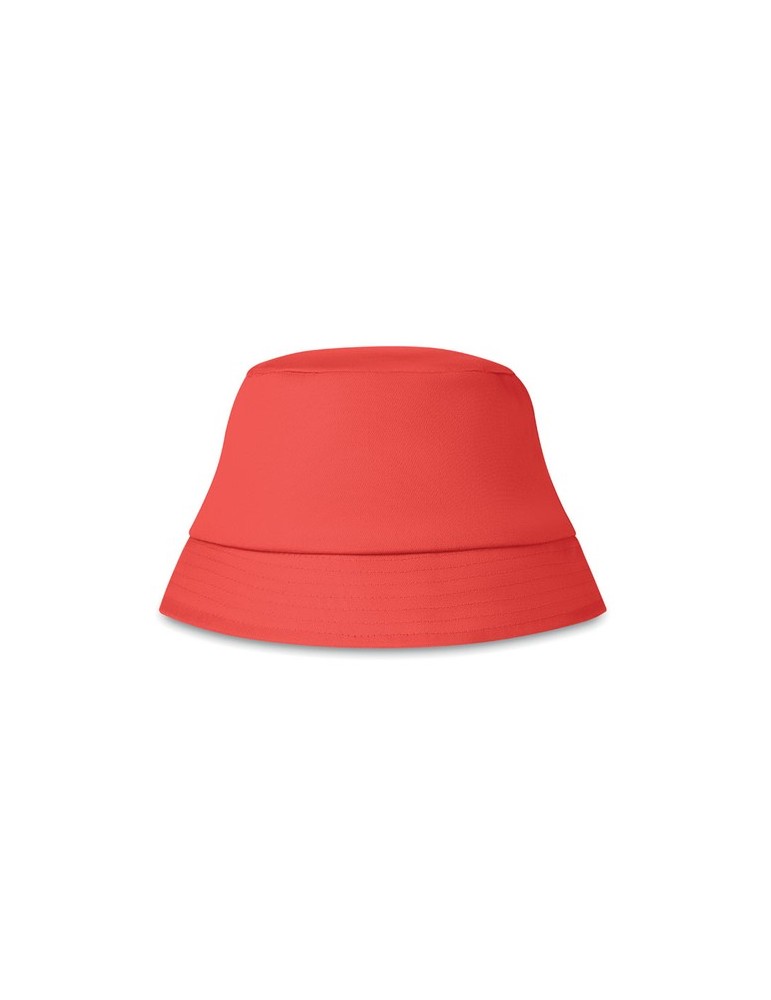 Chapeau publicitaire en coton 160 gr/m² BILGOLA pas cher marquage laser ultra précis
