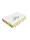 Set de Blocs Personnalisés Publicitaires VISIONMAX Matières : papier Couleurs : blanc impression haute définition