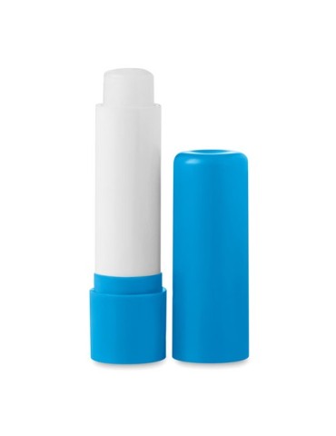 Crème pour les Lèvres Hydratante SPF10 Personnalisée GLOSS Matières : cire Couleurs : turquoise goodies publicitaire durable