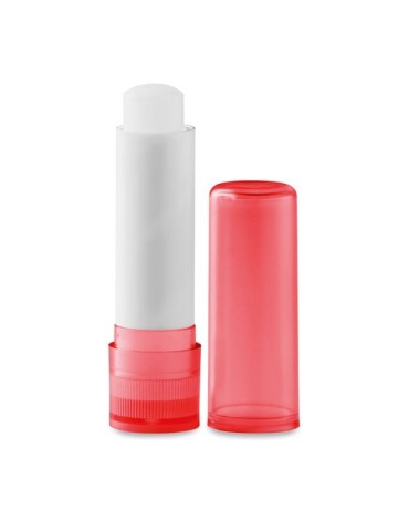 Crème pour les Lèvres Hydratante SPF10 Personnalisée GLOSS Matières : cire Couleurs : rouge transparent impression haute définit