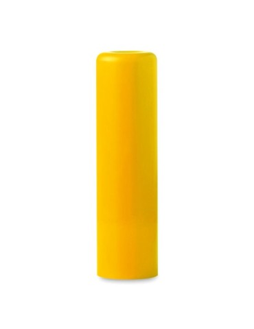 Crème pour les Lèvres Hydratante SPF10 Personnalisée GLOSS Matières : cire Couleurs : jaune goodies publicitaire événementiel