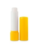 Crème pour les Lèvres Hydratante SPF10 Personnalisée GLOSS Matières : cire Couleurs : jaune marquage couleur éclatante