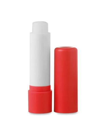 Crème pour les Lèvres Hydratante SPF10 Personnalisée GLOSS Matières : cire Couleurs : rouge objet promo petit budget