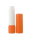 Crème pour les Lèvres Hydratante SPF10 Personnalisée GLOSS Matières : cire Couleurs : orange goodies publicitaire événementiel