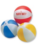 Balle Gonflable de Plage Personnalisée et Économique - PLAYTIME Matières : PVC Couleurs : bleu objet promotionnel éco-responsabl