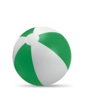 Balle Gonflable de Plage Personnalisée et Économique - PLAYTIME Matières : PVC Couleurs : vert personnalisable avec votre logo