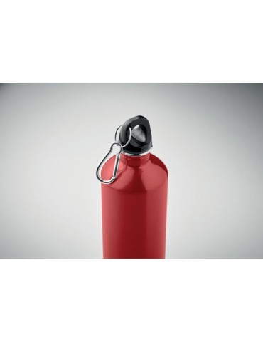 Bouteille monocouche personnalisée 750ml  REBIG MOSS Couleurs : rouge Matières : acier inoxydable recyclé goodies publicitaire d