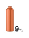 Bouteille monocouche personnalisée 750ml  REBIG MOSS Couleurs : orange Matières : acier inoxydable recyclé cadeau entreprise pas