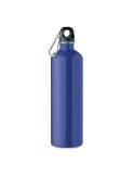 Bouteille monocouche personnalisée 750ml  REBIG MOSS Couleurs : bleu Matières : acier inoxydable recyclé impression haute défini