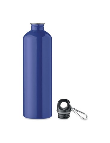 Bouteille monocouche personnalisée 750ml  REBIG MOSS Couleurs : bleu Matières : acier inoxydable recyclé goodies personnalisé en