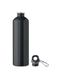 Bouteille monocouche personnalisée 750ml  REBIG MOSS Couleurs : noir Matières : acier inoxydable recyclé objet publicitaire robu