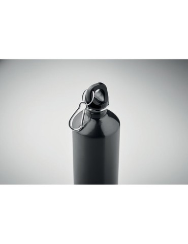 Bouteille monocouche personnalisée 750ml  REBIG MOSS Couleurs : noir Matières : acier inoxydable recyclé objet promo petit budge