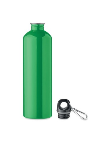 Bouteille monocouche personnalisée 750ml  REBIG MOSS Couleurs : vert Matières : acier inoxydable recyclé cadeau client original