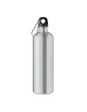 Bouteille monocouche personnalisée 750ml  REBIG MOSS Couleurs : argenté mat Matières : acier inoxydable recyclé personnalisable 