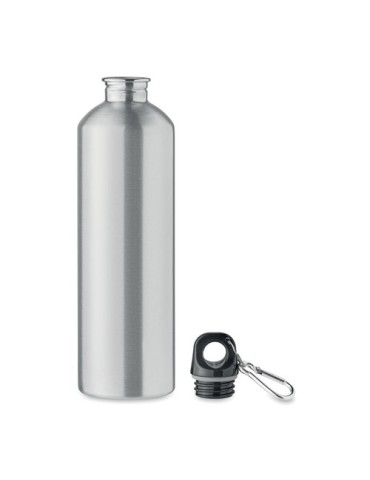 Bouteille monocouche personnalisée 750ml  REBIG MOSS Couleurs : argenté mat Matières : acier inoxydable recyclé goodies entrepri