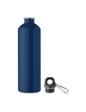 Bouteille monocouche personnalisée 750ml  REBIG MOSS Couleurs : bleu marine Matières : acier inoxydable recyclé personnalisation